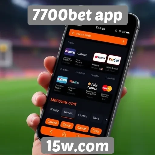 Métodos de pagamento aceitos no 7700bet app