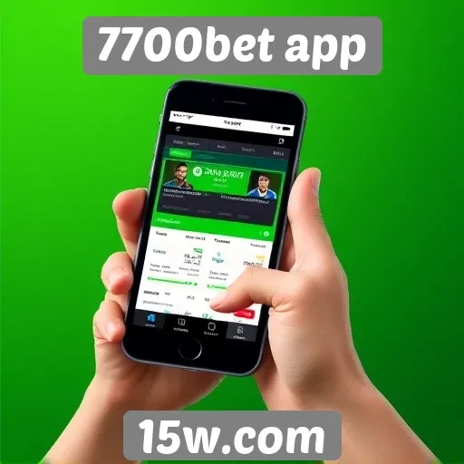 Apostas esportivas no 7700bet app são populares
